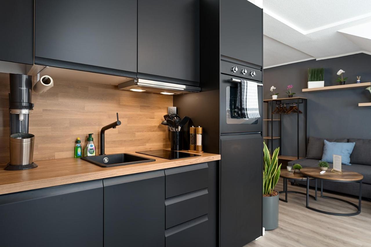 Federnest - Luxus-Studio - Kingsize Boxspringbett - Home-Office Mit Monitor Und Drucker - 11 Min Hbf Duisburg Ngoại thất bức ảnh